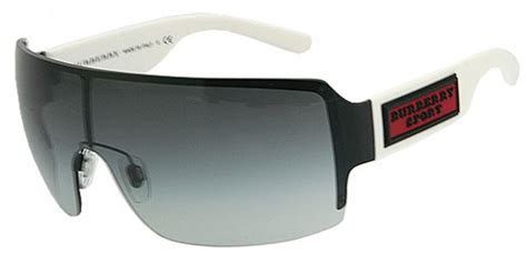 burberry sport sunglasses be 3046|Burberry BE3046 100111 Sunglasses in White.